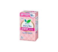 Kao - Laurier Sara Pure Absorption Super Absorbent Slim Panty Liners 10cc 17cm - 36piezas - Fragrance Free