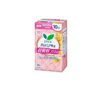 Kao - Laurier Sara Pure Absorption Super Absorbent Slim Panty Liners 10cc 17cm - 36piezas - Powdery Flower Scent