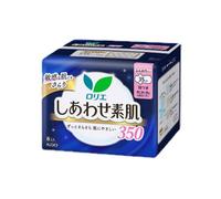 Kao - Laurier Shiawase Sokuhada Extra Heavy Night Use With Wings 35cm - 8piezas