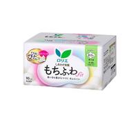 Kao - Laurier Shiawase Sokuhada Mochi-Fuwa Fit Heavy Daytime Use With Wings 22.5cm - 16piezas