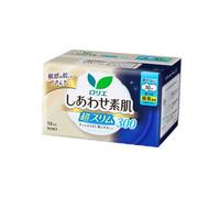 Kao - Laurier Shiawase Sokuhada Super Slim Extra Heavy Day & Night Use With Wings 30cm - 13piezas