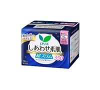 Kao - Laurier Shiawase Sokuhada Super Slim Extra Heavy Night Use With Wings 35cm - 10piezas