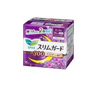 Kao - Laurier Slim Guard Heavy Night Use With Wings 30cm - 14piezas - Lavender Scent