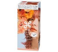 Kao - Liese Bleach On Color Bubble Hair Color Kit Ranunculus Orange - 108ml