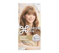 Kao - Liese Creamy Bubble Color - 1 Box - Chiffon Brown