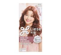 Kao - Liese Creamy Bubble Color - 1 Box - Rose Tea Brown