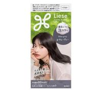 Kao - Liese Creamy Bubble Hair Color For Black Hair Blue Gray - 115ml