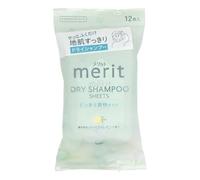 Kao - Merit Day+ Dry Shampoo Sheets Verbena & Lemon - 12 pcs
