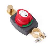 KAOLALI Desconectador de Bateria Coche,Interruptor de Batería 12V/48V Cortacorrientes Bateria,ON-OFF Desconector Bateria Coche,Aislador de Batería Interruptor para Coche,Barco,Camión,Caravana