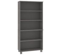 Kaorsrow HAMAR - Tabla de madera maciza de pino (85 x 35 x 180 cm), color | Mueble auxiliar rústico de madera de pino y MDF con compartimentos abiertos para salón comedor y sala de estar (2 piezas).