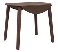 Kaorsrow Mesa de comedor de 90 x 90 cm, plegable, de madera maciza de caucho, tablero robusto, diseño moderno, ahorra espacio para pequeña cocina, balcón, salón, oficina en casa