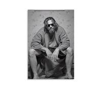 KAOTRPZH The Big Lebowski On Toilet Funny Bathroom Poster 3 Arte de Pared Impresión de Imagen Moderna Decoración de Habitación Familiar 30 x 45 cm