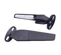 KAOUQWR 2 Piezas Espejo Retrovisor para Motocicleta para Kawasaki Ninja 500 2005-2024,360 ° Ajustable de Rotación Moto Fija Viento ala Espejo,C