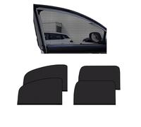 KAOUQWR 4 Piezas Parasol para Ventanilla Lateral de Coche para Jeep Grand Cherokee IV 2017-2022,Parasol de Malla Transpirable Protección UV para Bebé Familia Mascota,Coche Mosquitera Cortinas