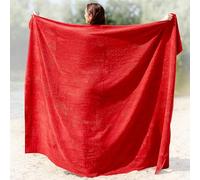 Kapart Toalla de sauna XXL, mullida, suave y absorbente, 100 x 220 cm - 155 x 220 cm, 100 % algodón, toalla de sauna para mujer y hombre, de talla grande (155 x 220, rojo 520)