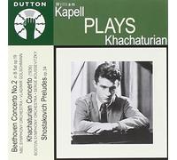 Kapell plays Khachaturian by William Kapell (2000-11-02)