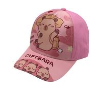 Kapibala Print Baseball Hat Personalidad Fashion Hat Outdoor Fotografía para Creadores de tendencias y amantes de los animales, cómodo uso diario, Large Large, Talla única