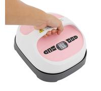 KAPIPALA Prensa de calor portátil, 21 x 24 cm, con pantalla digital, prensa de planchado de 540 W para impresión de camisetas, prensa de transferencia compatible con Cricut y plotter (rosa)