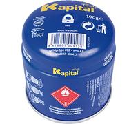 Kapital KBUT200N - Cartucho Gas Butano 190G C/Limitador