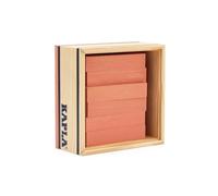 KAPLA - Cuadrados 40 tablillas - Rosa - Juego de construcción de Madera, a Partir de 2 años