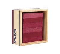 KAPLA - Cuadrados 40 tablillas - Violeta - Juego de construcción de Madera, a Partir de 2 años