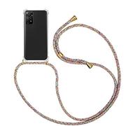 Kaply Funda con Cuerda Compatible con Xiaomi Redmi Note 11 4G/Note 11S 4G, Carcasa TPU Silicona Case con Colgante Ajustable Cordón Compatible con Xiaomi Redmi Note 11 4G/Xiaomi Redmi Note 11S 4G