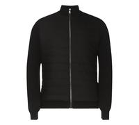 Kaporal Boun, Suéter de Hombre, Corte Regular, Manga Larga, Cuello Alto, Patrón de Bolla, Color Negro, Talla S