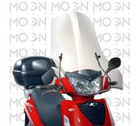 Kappa - Parabrisas para Moto, Transparente, de 64 x 71 cm - Parabrisas 137a kymco People s 50-125-200 (05 > 13) - no Incluye Kit de Anclaje