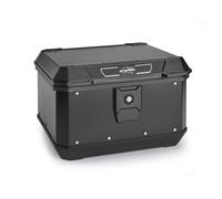 KAPPA 2026/01 MONOLOCK 40 L MALETA CENTRAL KMX400B K'METROBOX DE ALUMINIO NEGRO