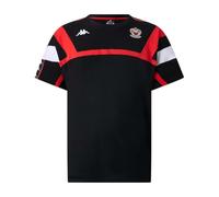 Kappa 222 Banda FRAIRY OGC Nice tee | Diseño Estilo Deportivo | Disponible en Varias Tallas/Colores | Noir L