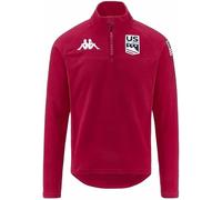 KAPPA 331L5UW-250 6CENTO 687B US Sweatshirt Unisex Red Tamaño L