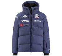 KAPPA 371J7CW-A02 6CENTO 662B US Jacket Hombre Blue Fiord-Black Tamaño M