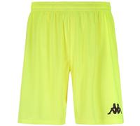 Kappa 4FOOTBALL Borgo - Shorts - Pantalones Cortos Deportivos - Hombre - Neon Yellow