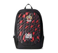 Kappa ABECK 3 OGC Nice, Mochila Unisex Adulto, Black/Red, Normal