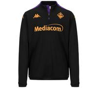 Kappa Ablas Pro 8 ACF Fiorentina 24/25 - Sudadera para Hombre, Negro, Morado, S