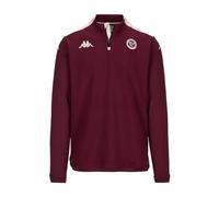 Kappa Ablas Pro 8 UBB 24/25 - Sudadera para Hombre, Burdeos, Beige, XXXL