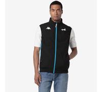 Kappa Aboslend Alpine Endurance 2024 - Chaleco para Hombre, Negro, Azul, Rojo, XXXL