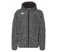 Kappa Abrigo VIANETTO, Abrigo para hombre, Gris, XXL