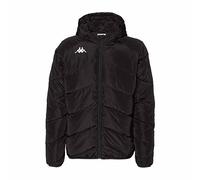 Kappa Abrigo VIANETTO, Abrigo para hombre, Negro, XL