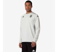 Kappa Aldren Pro 8 Monaco - Camiseta de chándal para Hombre, Gris, S