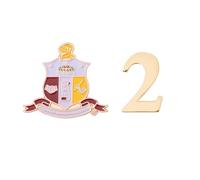 Kappa Alpha Psi Pin de solapa KAP Yo Nupe D9 Divine 9 Cross Over Initiation Esmalte Fraternidad Formal Wear Blazer Jacket (Juego de pines de número de línea - #2), Metal, Sin gemas.
