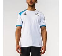 Kappa AMIRY Alpine F1 tee | Diseño Estilo Deportivo | Disponible en Varias Tallas/Colores | Blanc 5XL