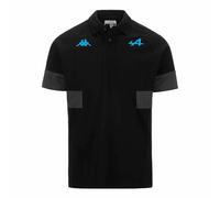 Kappa ANDOI Alpine F1 Polo | Diseño Estilo Deportivo | Disponible en Varias Tallas/Colores | Noir 4XL
