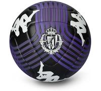 Kappa - Balón Real Valladolid 2025-2026, Unisex, Black, 5