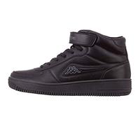 Kappa Bash Mid, Zapatillas Altas Mujer, Negro (Black/Grey 1116), 40 EU