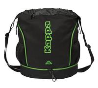KAPPA BLACK - Mochila Saco, Mochila, Ideal para Niños de Diferentes Edades, Cómoda y Versátil, Calidad y Resistencia, 34x15x43 cm, Color Negro