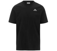 Kappa Cafers Slim tee Camiseta técnica cómoda y con Estilo Hombre, Black, XL