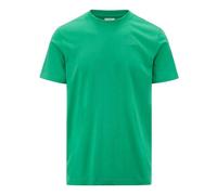 Kappa Cafers Slim tee Camiseta técnica cómoda y con Estilo Hombre, Green Blarney/Green Freeze, L