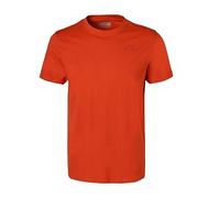 Kappa Cafers Slim tee Camiseta técnica cómoda y con Estilo Hombre, Red MD Coral/Red Blaze, L