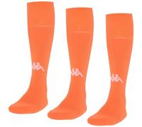Kappa Calcetines de fútbol, Orange vif/Blanc, 35 Unisex Adulto